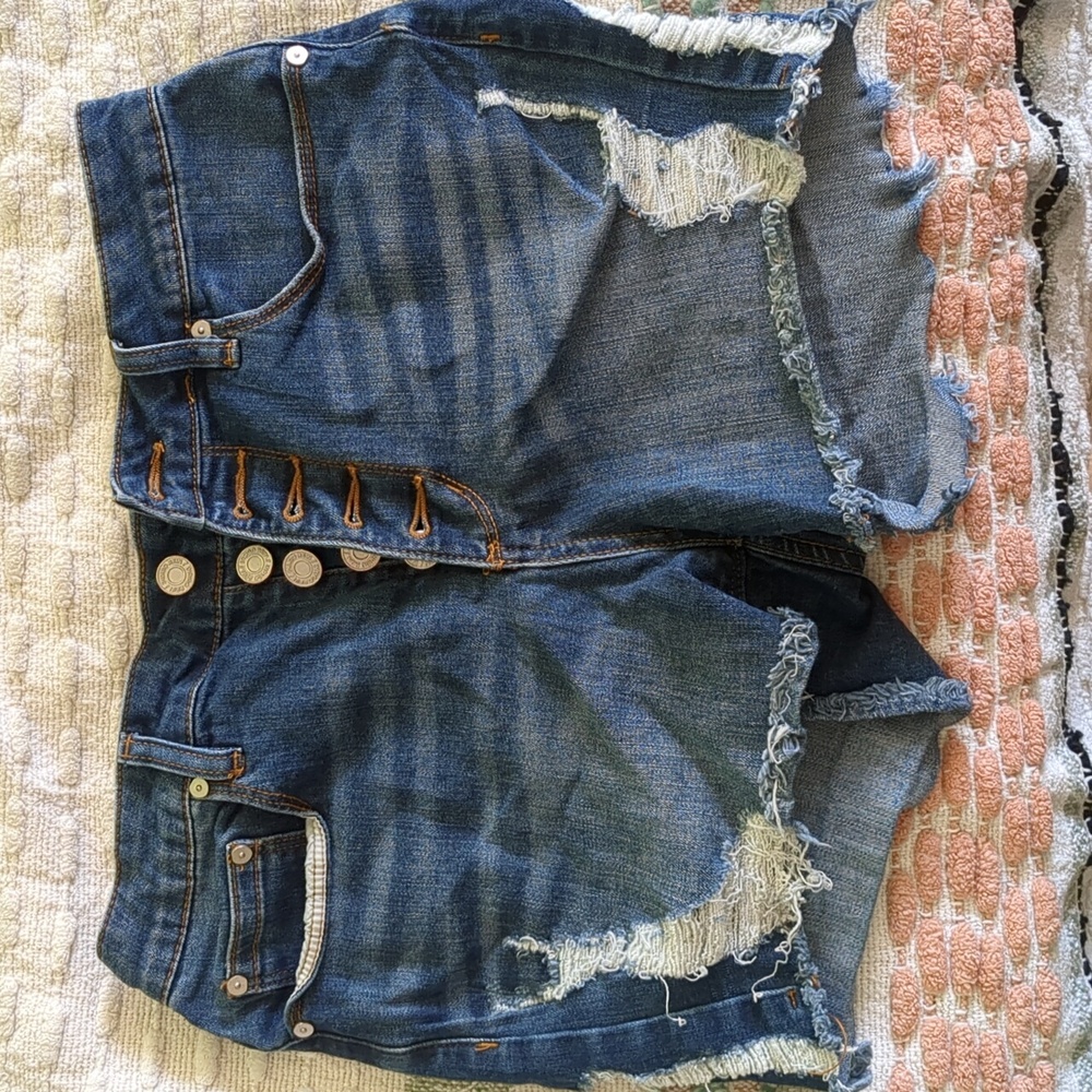 Women's high rise shorts, Indigo Rein, Size 11/29